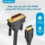 Cáp chuyển đổi HDMI to DVI Mindpure AD001 thumbnail