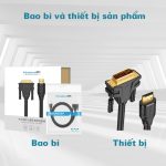 Cáp chuyển đổi HDMI to DVI Mindpure AD001 thumbnail