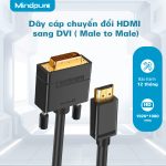 Cáp chuyển đổi HDMI to DVI Mindpure AD023 thumbnail