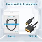 Cáp chuyển đổi HDMI to DVI Mindpure AD023 thumbnail