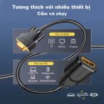 Cáp chuyển đổi DVI Male to HDMI Female Mindpure AD028 thumbnail