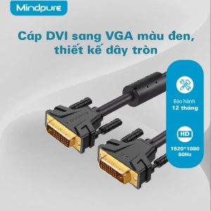 Cáp chuyển đổi DVI to VGA Mindpure AD039