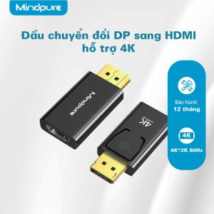 Bộ chuyển đổi DisplayPort sang HDMI Mindpure AD042