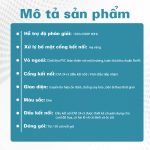 Đầu chuyển DVI 24+5 đực sang VGA cái Mindpure AD050 thumbnail