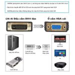 Đầu chuyển DVI 24+5 đực sang VGA cái Mindpure AD050 thumbnail