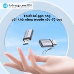 Bộ chuyển đổi USB 3.2 Gen2 Male sang Type-C Mindpure AD055 thumbnail