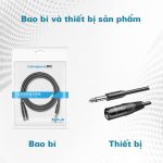 Cáp âm thanh 6.5mm – XLR Male to Male Mindpure AU002 thumbnail