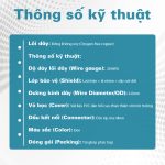 Cáp âm thanh 6.5mm – XLR Male to Male Mindpure AU002 thumbnail