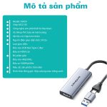 Bộ Hub chuyển đổi tín cổng Type C – USB 3.0 ra HDMI Mindpure AD067 thumbnail