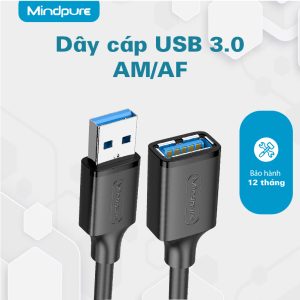 Cáp nối dài USB 3.0 AM-AF Mindpure US103