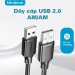 Cáp USB 2.0 2 đầu đực AM/AM Mindpure US001 thumbnail