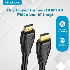 Cáp HDMI V2.0 4K Mindpure HD003