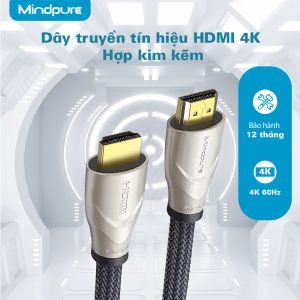 Cáp HDMI V2.0 4K Mindpure HD004