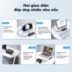 Bộ chia USB Type-C sang 4 cổng USB3.0 Mindpure US023 thumbnail