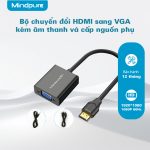 Bộ chuyển đổi HDMI sang VGA Mindpure AD012 thumbnail