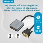 Bộ chuyển đổi VGA sang HDMI Mindpure AD014 thumbnail