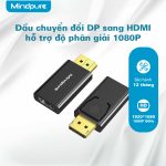 Bộ chuyển đổi DisplayPort sang HDMI Mindpure AD041 thumbnail