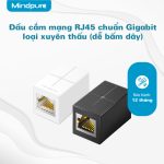 Đầu nối mạng Gigabit RJ45 Mindpure AD043 thumbnail
