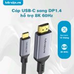 Cáp chuyển đổi USB Type-C to DP1.4 Mindpure AD054 thumbnail