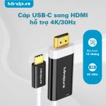Cáp chuyển đổi USB Type-C to HDMI Mindpure AD061 thumbnail