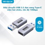 Bộ chuyển đổi USB 3.2 Male sang Type-C Mindpure AD065 thumbnail