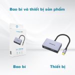 Cáp chuyển đổi 2 trong 1 USB-C ra HDMI/VGA Mindpure HU003 thumbnail