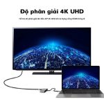 Cáp chuyển đổi 2 trong 1 USB-C ra HDMI/VGA Mindpure HU003 thumbnail