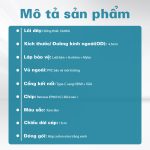 Cáp chuyển đổi 2 trong 1 USB-C ra HDMI/VGA Mindpure HU003 thumbnail