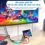 Cáp chuyển đổi 3 trong 1 USB-C ra HDMI/USB3.0/PD Mindpure HU004 thumbnail