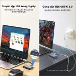 Cáp chuyển đổi 4 trong 1 USB-C ra HDMI/VGA/USB3.0/PD Mindpure HU005 thumbnail