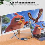 Cáp chuyển đổi 4 trong 1 USB-C ra HDMI/VGA/USB3.0/PD Mindpure HU005 thumbnail