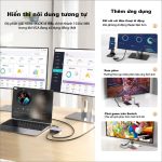 Cáp chuyển đổi 4 trong 1 USB-C ra HDMI/VGA/USB3.0/PD Mindpure HU005 thumbnail