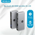 Bộ chuyển mạch HDMI 2 chiều Mindpure SW001 thumbnail
