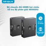Bộ chuyển mạch HDMI 2 chiều Mindpure SW002 thumbnail