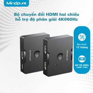 Bộ chuyển mạch HDMI 2 chiều Mindpure SW002