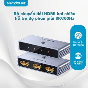 Bộ chuyển mạch HDMI 2 chiều Mindpure SW003