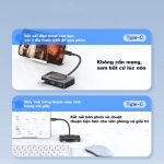 Bộ chia USB Type-C sang 4 cổng USB3.0 Mindpure US021 thumbnail