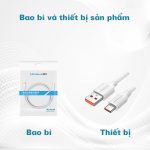 Dây cáp USB to USB-C 6A Mindpure US027 thumbnail