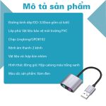 Bộ chuyển đổi USB 2.0 ra cổng âm thanh 3.5 Mindpure US028 thumbnail