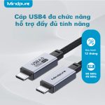Cáp dữ liệu đa chức năng USB4 Mindpure US032 thumbnail