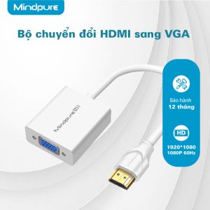 Bộ chuyển đổi HDMI sang VGA Mindpure AD011