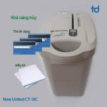 Máy hủy tài liệu New United CT-10C thumbnail