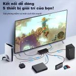 Bộ chuyển đổi HDMI 5 vào 1 ra Mindpure SW005 4Kx2K/60Hz thumbnail