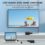 Bộ kéo dài HDMI qua cáp mạng 50m Mindpure SW101 thumbnail