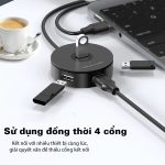Bộ chia USB2.0 4 cổng Hub Mindpure US018 thumbnail