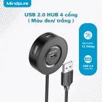 Bộ chia USB2.0 4 cổng Hub Mindpure US018 thumbnail