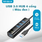 Bộ chia USB3.0 4 cổng Hub Mindpure US022 thumbnail