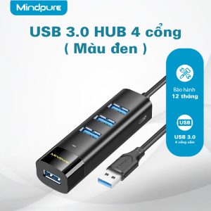 Bộ chia USB3.0 4 cổng Hub Mindpure US022