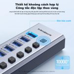 Bộ chia 7 cổng USB3.0 Mindpure US029 thumbnail
