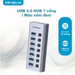 Bộ chia 7 cổng USB3.0 Mindpure US029 thumbnail